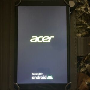 Acer Tablet with Black Case - Android Powered